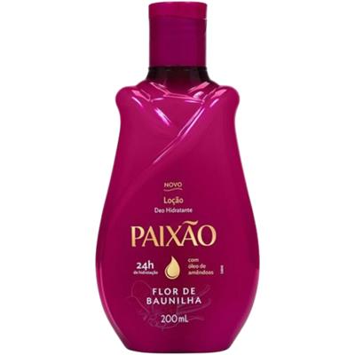 LOÇÃO CORPORAL FLOR DE BAUNILHA PAIXÃO 200ML