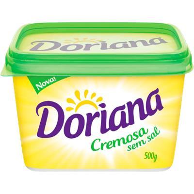 MARGARINA CREMOSA SEM SAL DORIANA 500G