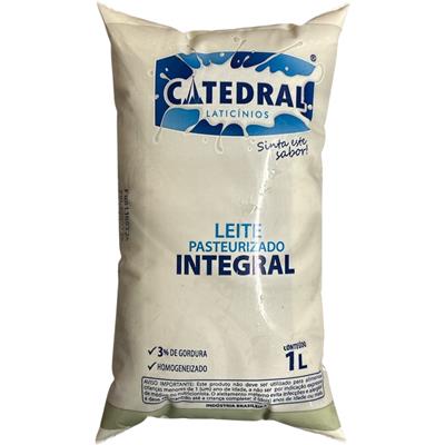 LEITE PASTEURIZADO INTEGRAL CATEDRAL 1L
