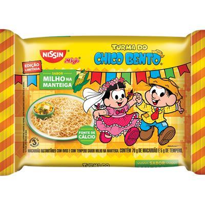 MACARRÃO SABOR MILHO NA MANTEIGA MIOJO NISSIN 75G