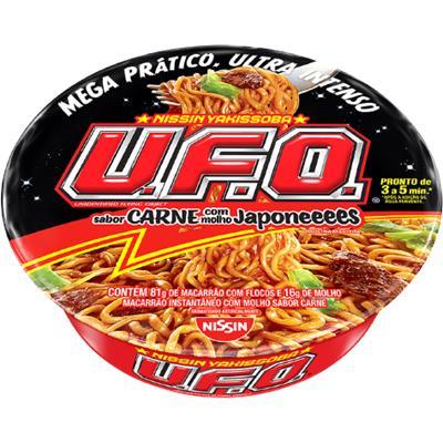 MACARRÃO INSTANTÂNEO YAKISSOBA U.F.O. NISSIN 97G