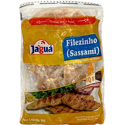 FILEZINHO DE FRANGO SASSAMI CONGELADO JAGUÁ 1KG