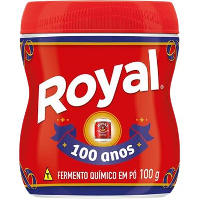 FERMENTO QUÍMICO EM PÓ ROYAL 100G
