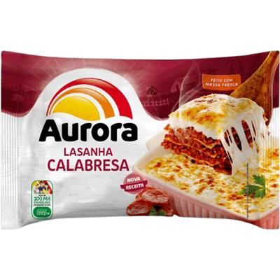LASANHA DE CALABRESA AURORA 600G
