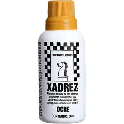 CORANTE LÍQUIDO OCRE XADREZ 50ML