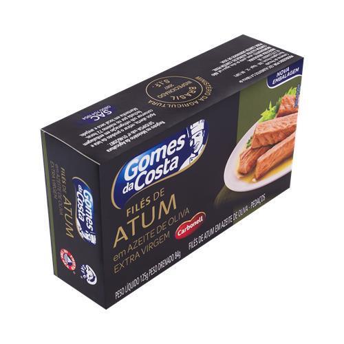 FILÉS DE ATUM EM AZEITE OLIVA GOMES DA COSTA 125G