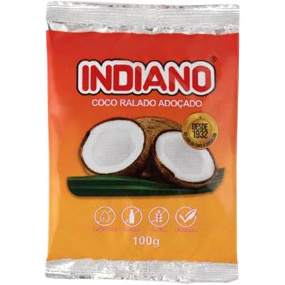 COCO RALADO ADOÇADO INDIANO 100G