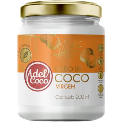 ÓLEO DE COCO VIRGEM ADEL COCO 200ML