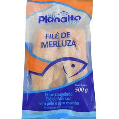 FILÉ DE MERLUZA PLANALTO FISH 500G