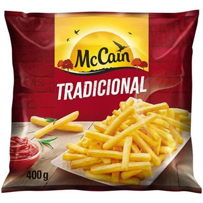 BATATA PRÉ-FRITA TRADICIONAL CONGELADA MCCAIN 400G
