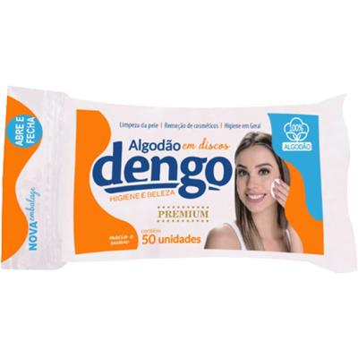 ALGODÃO EM DISCOS DENGO 50UN