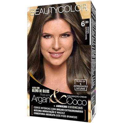 TINTA PARA CABELO 6.88 LOURO ESCURO BEAUTYCOLOR