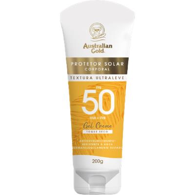 PROTETOR SOLAR FPS 50 AUSTRALIAN GOLD 200G
