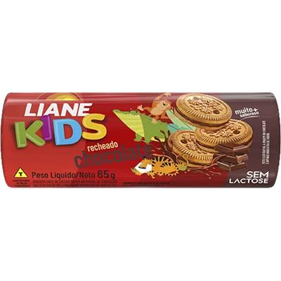 Biscoito Recheado Sabor Limão Siciliano 115g - Liane Alimentos