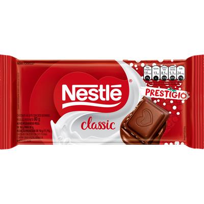 CHOCOLATE AO LEITE CLASSIC PRESTÍGIO 80G