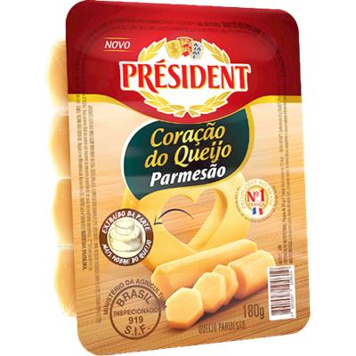 QUEIJO PARMESÃO CILINDRO PRÉSIDENT 180G