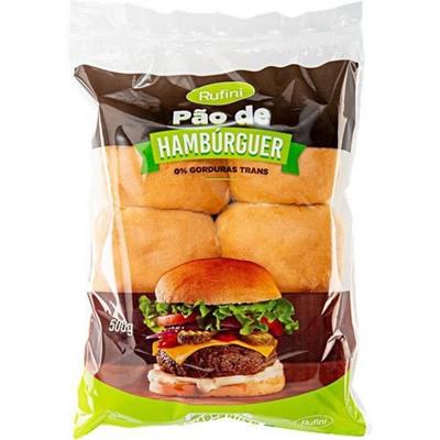 PÃO DE HAMBÚRGUER RUFINI 500G