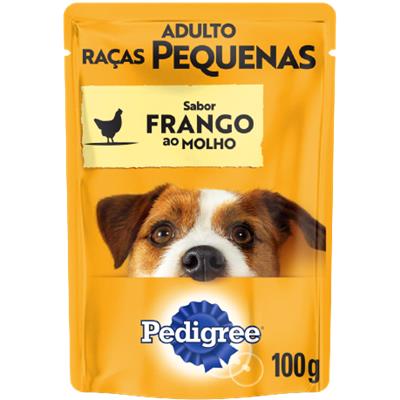 RAÇÃO ÚMIDA CÃES PEQUENOS FRANGO PEDIGREE 100G