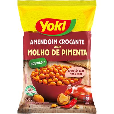 AMENDOIM CROCANTE MOLHO DE PIMENTA YOKI 500G