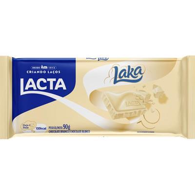 CHOCOLATE BRANCO LAKA LACTA 80G