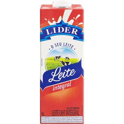 LEITE UHT INTEGRAL LÍDER 1L