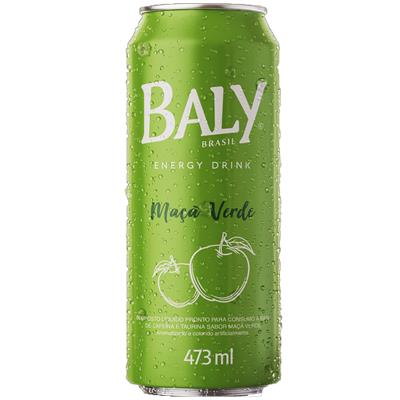 ENERGÉTICO SABOR MAÇÃ VERDE BALY 473ML