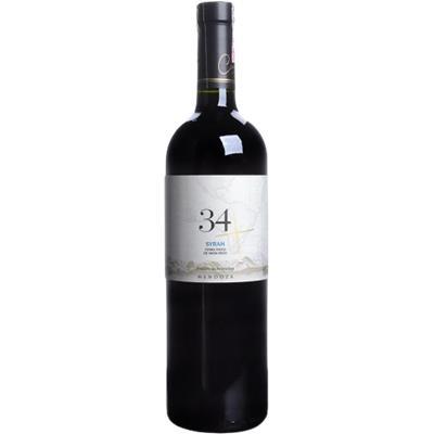 VINHO ARGENTINO FINO TINTO SECO SYRAH 34 750ML