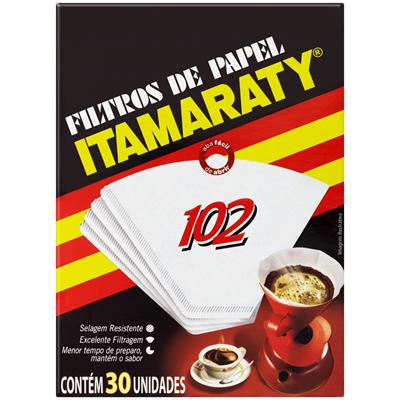 FILTRO DE PAPEL 102 ITAMARATY 30 UNIDADES