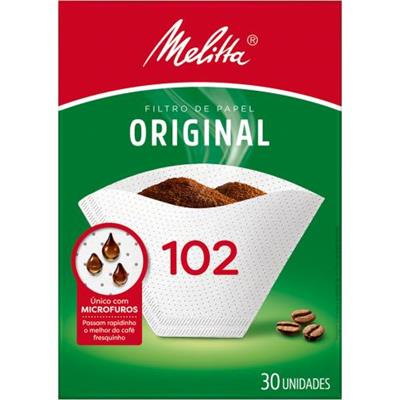 FILTRO DE PAPEL ORIGINAL MELITTA 102 COM 30UN