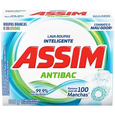 SABÃO EM PÓ INTELIGENTE TRIPLAÇÃO ASSIM 800G