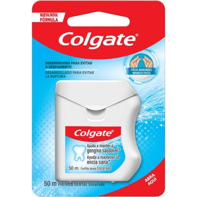 FIO DENTAL ENCERADO COLGATE 50M