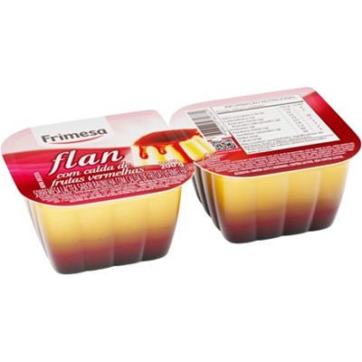 SOBREMESA COM CALDA FRUTAS VERMELHAS FRIMESA 200G