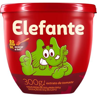 EXTRATO DE TOMATE ELEFANTE 300G