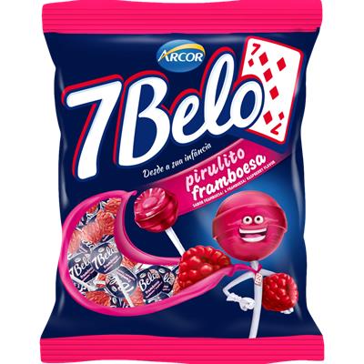 PIRULITO SABOR FRAMBOESA 7 BELO500G