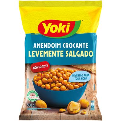 AMENDOIM CROCANTE LEVEMENTE SALGADO YOKI 500G