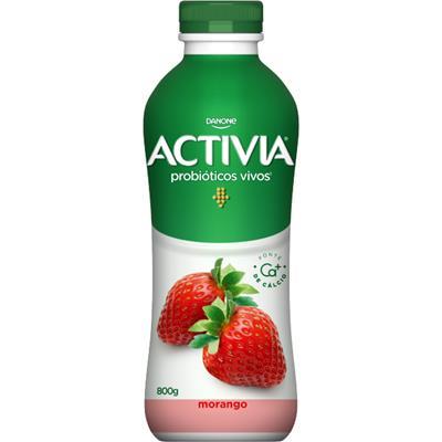 LEITE FERMENTADO SABOR MORANGO ACTIVIA 800G