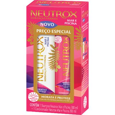 KIT SHAMPOO 300ML + CONDICIONADOR 200ML NEUTROX