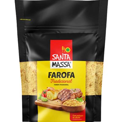 FAROFA DE MANDIOCA TRADICIONAL SANTA MASSA 200G