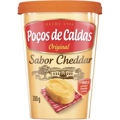 REQUEIJÃO SABOR CHEDDAR POÇOS DE CALDAS 200G