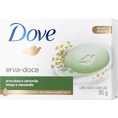 SABONETE BARRA ERVA-DOCE E CAMOMILA DOVE 90G
