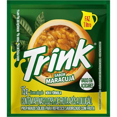 SUCO EM PÓ SABOR MARACUJÁ TRINK 15G