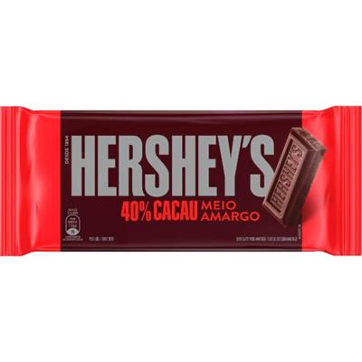 CHOCOLATE EM BARRA MEIO AMARGO HERSHEY'S 82G
