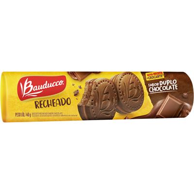 BISCOITO RECHEADO DUPLO CHOCOLATE BAUDUCCO 180G