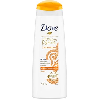 SHAMPOO TEXTURAS REAIS CACHEADOS DOVE 200ML