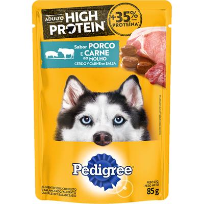 RAÇÃO SECA PARA CÃO ADULTO PORCO PEDIGREE 85G