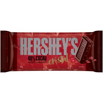 CHOCOLATE MEIO AMARGO 40% CACAU HERSHEY'S 77G
