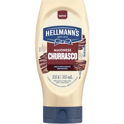 MAIONESE TEMPERADA CHURRASCO HELLMANN'S 335G