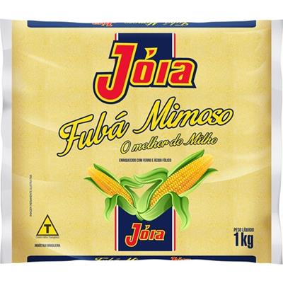 FUBÁ DE MILHO MIMOSO JÓIA 1KG
