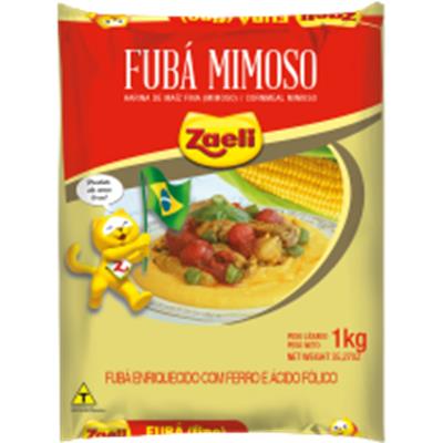 FUBÁ MIMOSO ZAELI 1KG