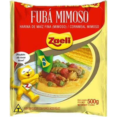 FUBÁ MIMOSO ZAELI 500G
